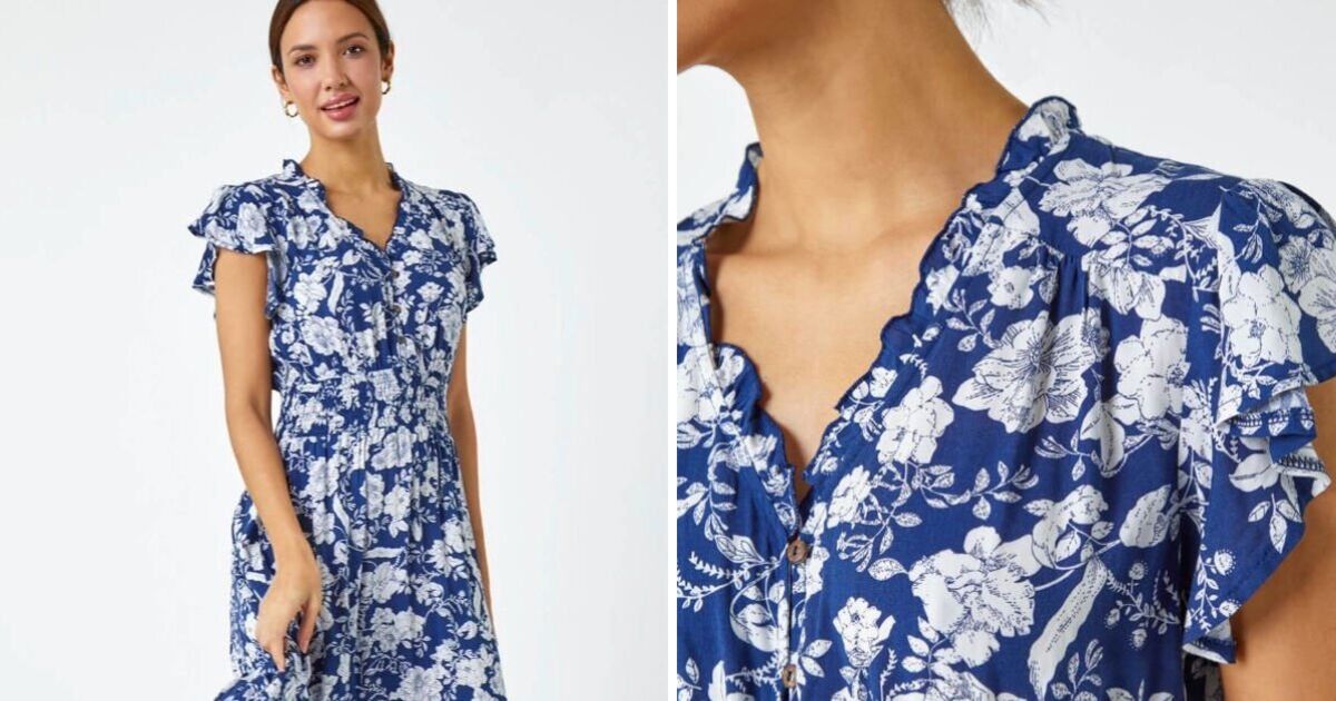 Roman&#039;s &#039;perfect&#039; floral dress that &#039;fits like a dream&#039; folds up easily for holidays