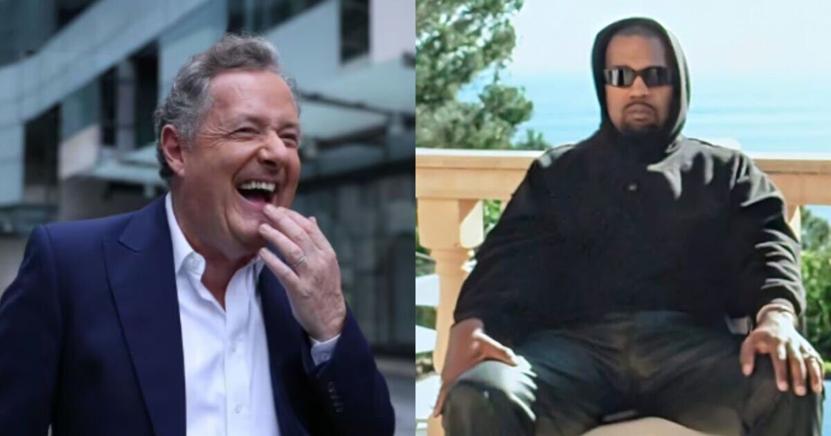 Piers Morgan rages as &#039;big baby&#039; Kanye West storms out of interview
