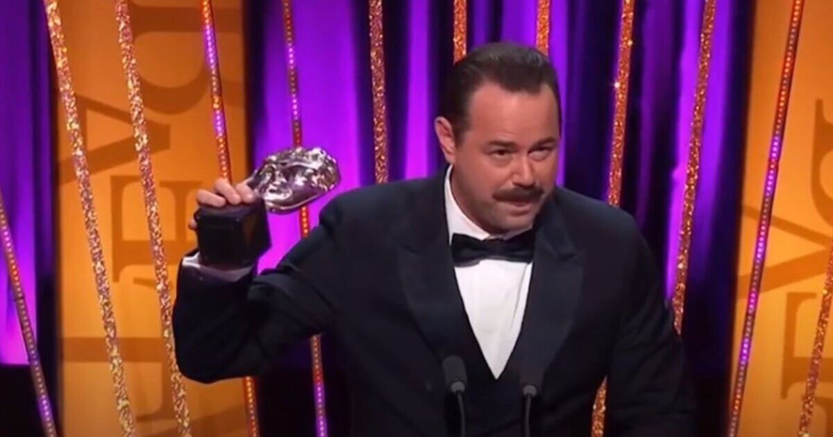 Danny Dyer&#039;s four-word remark to daughters as he wins BAFTA TV Award