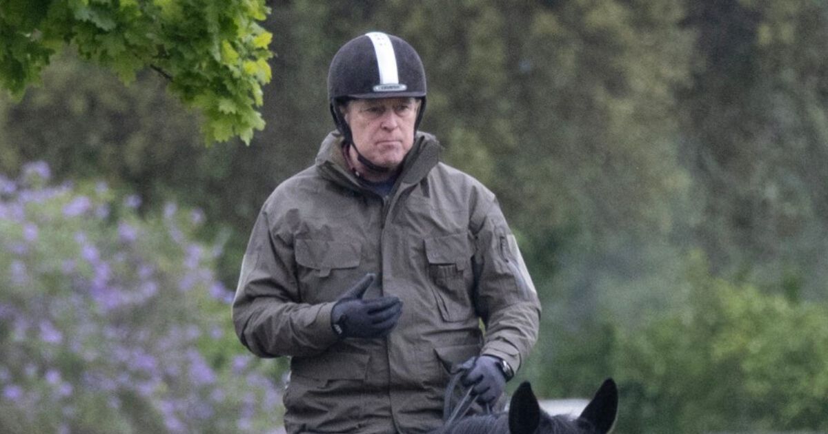 Prince Andrew breaks cover after being barred from VE Day celebrations