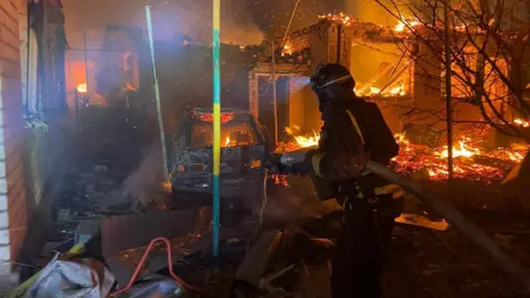 Russia launches massive attack on Ukraine, as Kyiv hits oil refineries