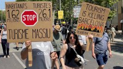 The protesters and residents pushing back on tourism in Barcelona