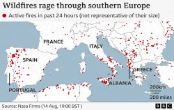 EU to send wildfire help to Spain as death toll rises
