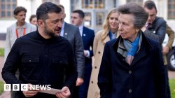 Anne visits Ukraine to support children &#039;traumatised&#039; by war
