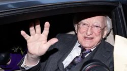 Higgins leaves official residence on last da<b class='text-danger'>y</b> as Irish president