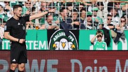 Masked fan unplugs VAR monitor in German match