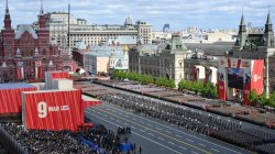 Putin leads Victory Day celebration in Moscow under tight security