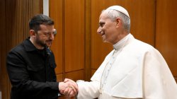Pope Leo XIV calls for unity at inaugural mass and meets Zelensky