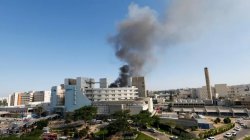 &#039;I was lying in bed... The ceiling fell in&#039;: At the scene of Israeli hospital hit by Iran strike