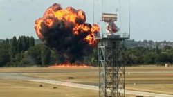 Fireball erupts at Southend Airport after plane crash