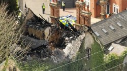 Murder arrest after three people including girl, 4, die in fire