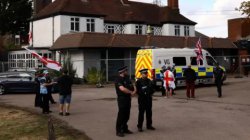 Police make three arrests during Epping protest