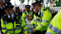 Arrests made at rally against Palestine Action ban in London