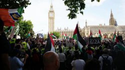 More than 425 arrested at rally against Palestine Action ban in London