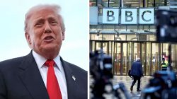 Trump threatens $1bn legal action against BBC over 6 January speech edit