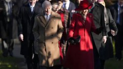 Royal Family gather for Christmas service at Sandringham
