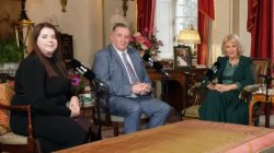 Queen praises Hunt family for their bravery after triple murders