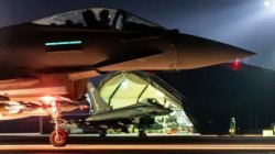 RAF responding to suspected drone strike at UK base in Cyprus, MoD says