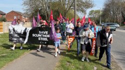 We want our steel back, say Scunthorpe&#039;s workers