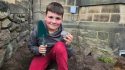 Boy <b class='text-danger'>discovers</b> Jurassic fossils in his own garden
