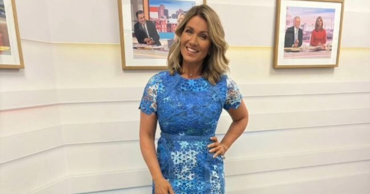 Susanna Reid fans rave over her stunning blue lace dress that&#039;s currently 30% off