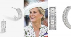 Duchess Sophie’s sparking hoop earrings are so elegant – recreate her look from just £26