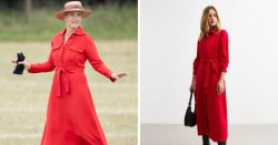 Recreate Duchess Sophie’s stunning red shirt dress look – from just £17