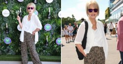 Joanna Lumley's heatwave-proof Wimbledon outfit and how to steal her look