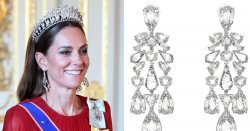 We love Princess Kate&#039;s glittering earrings - recreate her look from just £50