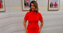 Susanna Reid wears striking red dress and it&#039;s on sale with 30% off