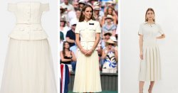 Loved Princess Kate&#039;s cream Wimbledon dress? We&#039;ve found similar looks from £29