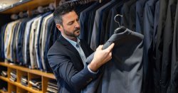 People finally learn what small &#039;X&#039; stitch on back of suit jackets is for