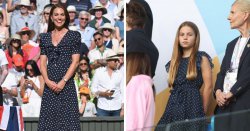 Princess Charlotte channels Kate’s iconic polka-dot style at the Euros sparking frenzy