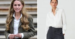 We&#039;ve found Princess Kate’s exact white shirt and it&#039;s still in stock