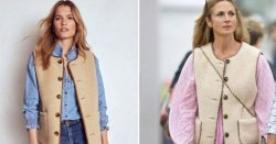 Boden borg gilet similar to Harriet Sperling&#039;s look is back in stock