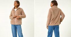 Roman shoppers rave over ‘light but warm and cosy’ sherpa fleece jacket