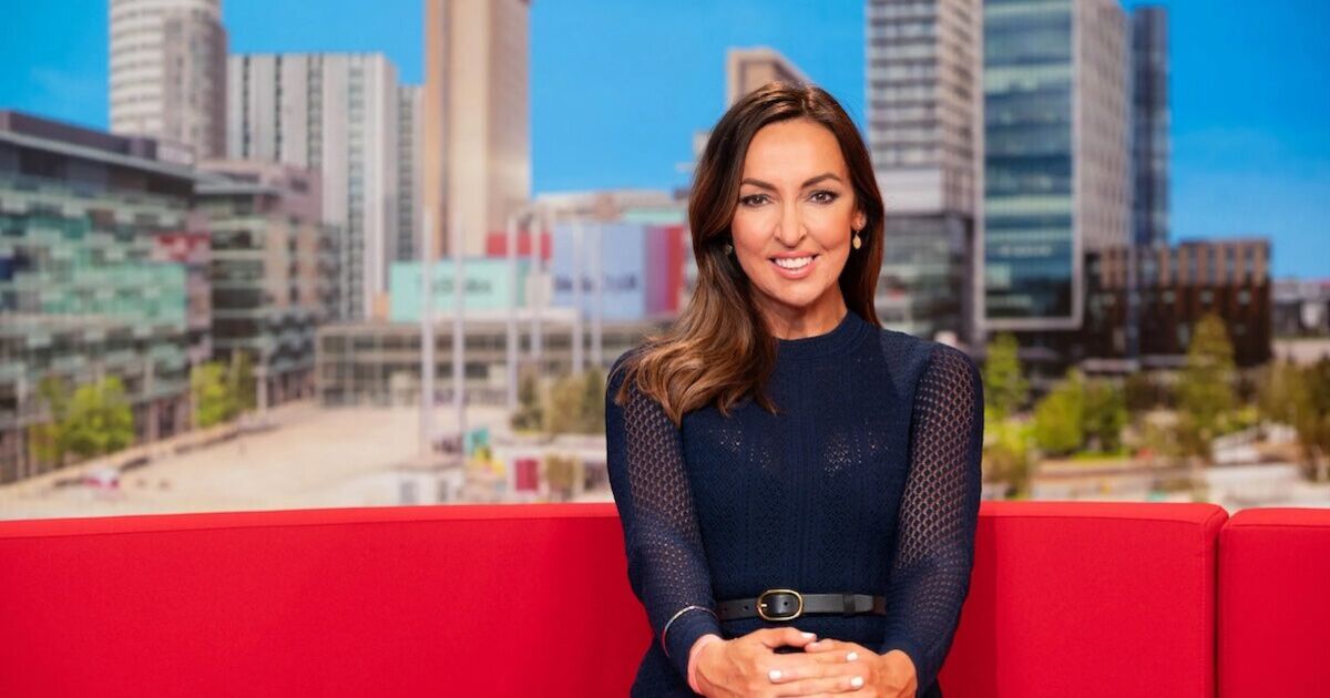 BBC Breakfast’s Sally Nugent embraces beach chic in string bikini