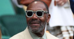 Lenny Henry packs on PDA with girlfriend as they appear at Wimbledon