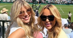 Amanda Holden beams with lookalike daughter Lexi at Wimbledon
