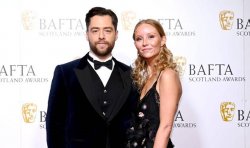 Outlander&#039;s Richard Rankin marries in lavish ceremony as cast reunites