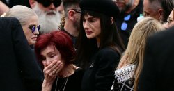 Ozzy Osbourne&#039;s daughter Aimee who shunned fame breaks cover at heartbreaking funeral