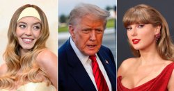 Donald Trump slams &#039;no longer hot&#039; Taylor Swift and praises Sydney Sweeney