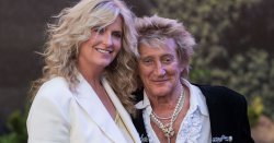 Rod Stewart fans amazed as Penny Lancaster shares rare snap of lookalike son