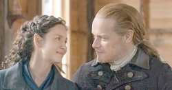 Outlander star’s sweet tribute to Sam Heughan and Caitriona Balfe
