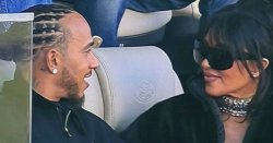 Kim Kardashian and Lewis Hamilton take romance public at Super Bowl LX