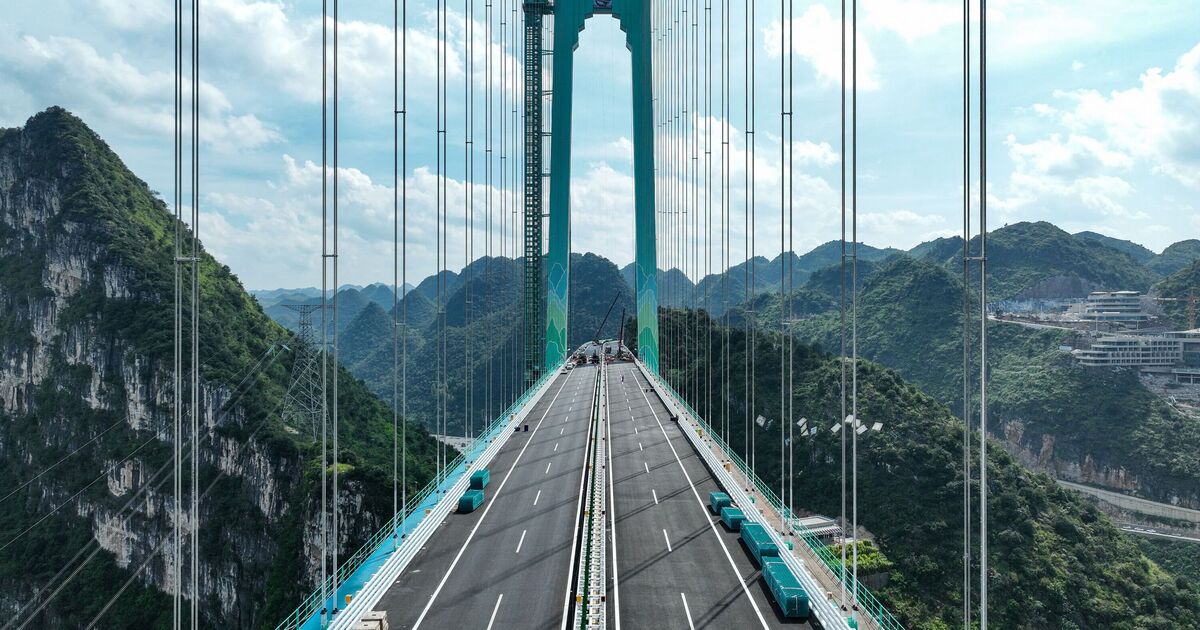 The incredible world&#039;s tallest bridge that&#039;s opening this month