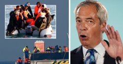 Nigel Farage warns Britain ‘in peril’ after over 1,000 migrants cross Channel in one day