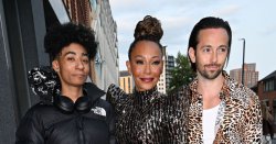Mel B celebrates 50th birthday with leopard print themed party in Leeds
