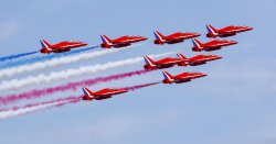 Red Arrows to fly over England this weekend - full list of areas you can see them