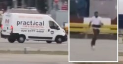 Heathrow carnage as migrant breaks free from deportation plane in mad dash across runway